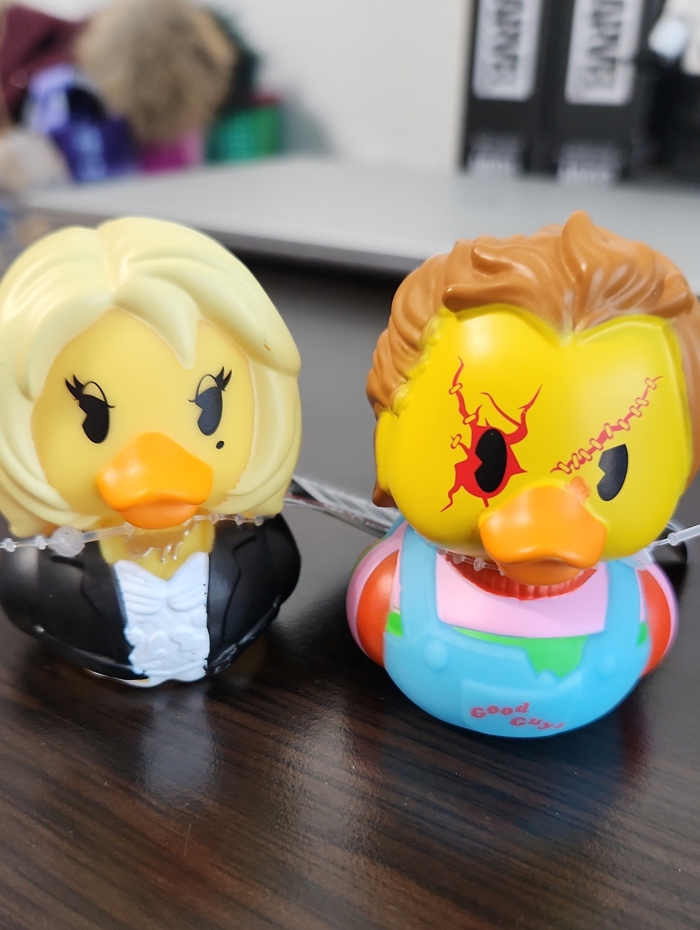 Chucky & Tiffany Rubber Duck Set - Picture 1 of 4